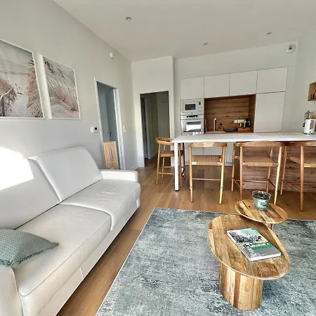 Apartman Juliette - Grand T2 Elegant Avec Parking Et Terrasse A 2 Pas De La Berck